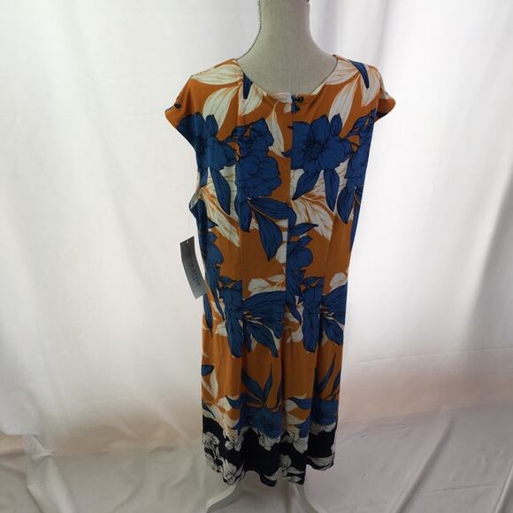 London Style Collection Justine Asymmetric Dress - Picture 6 of 16